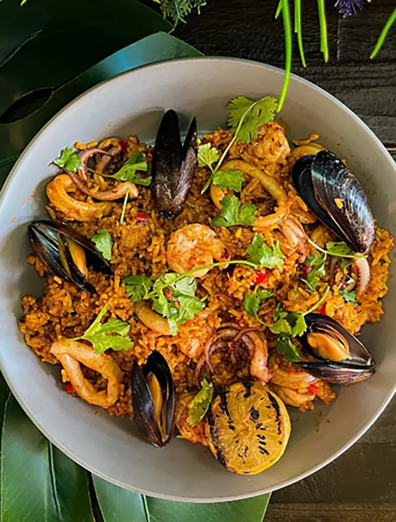 Flama Llam closeup entree